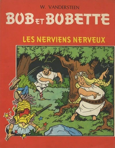 Cover of Les Nerviens nerveux