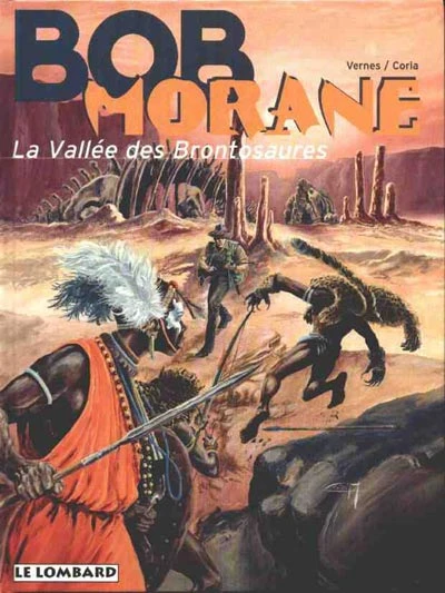 Cover of La Vallee des Brontosaures