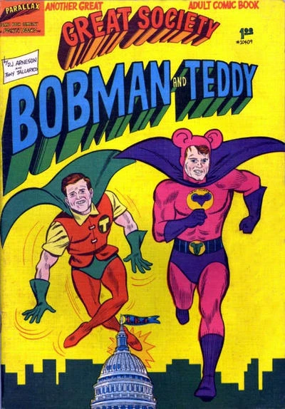 Cover of Bobman with Teddy the Wonder Boy Meet the Puzzler