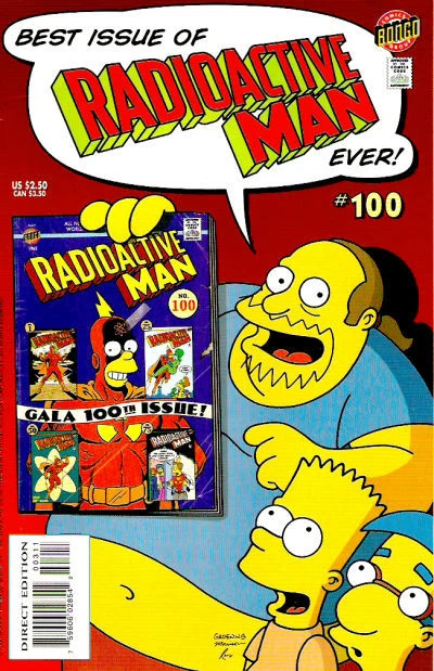 Cover of Best Issue of Radioactive Man Ever!; Anomaly of the Automation that Ran Amok!