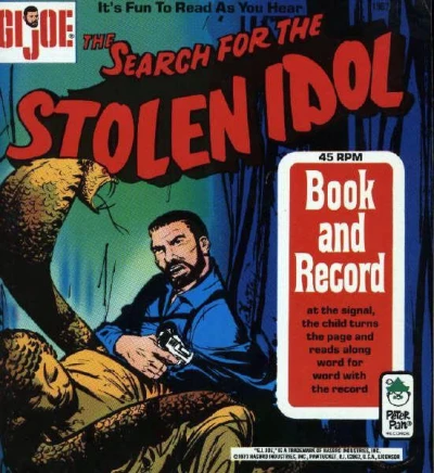 Cover of GIJoe The Search for the Stolen Idol