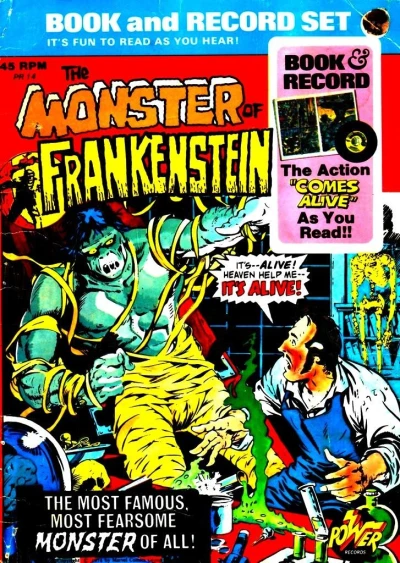 Cover of The Monster of Frankenstein