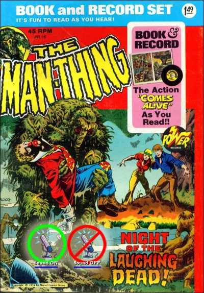 Cover of The Man-Thing Night of the Laughing Dead!