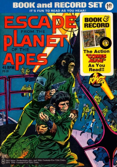 Cover of Escape from the Planet of the Apes