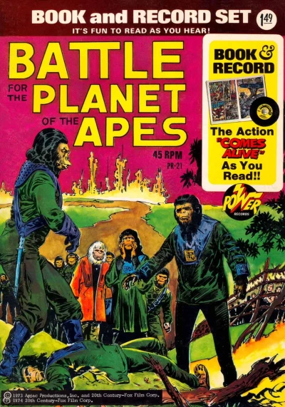 Cover of Battle for the Planet of the Apes
