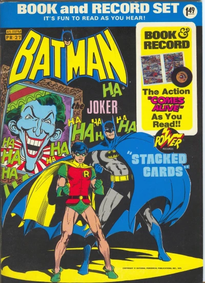 Cover of Batman "The Stacked Cards"