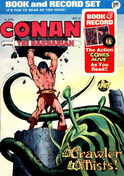 Cover of Conan the Barbarian the Crawler in the Mists!
