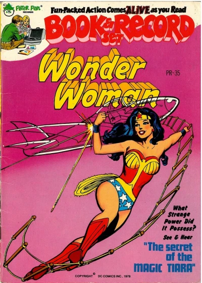 Cover of Wonder Woman "The Secret of the Magic Tiara"