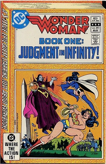 Cover of Book One: "Judgment in Infinity!"