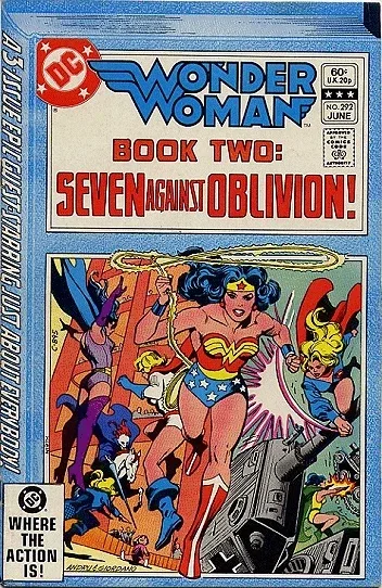 Cover of Book Two: "Seven Against Oblivion!"