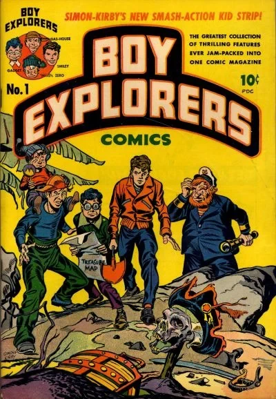 Cover of Boy Explorers Comics