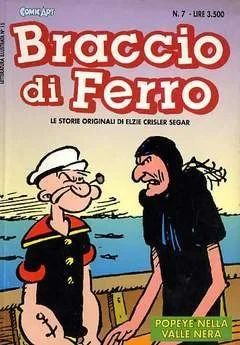 Cover of Popeye Nella Valle Nera