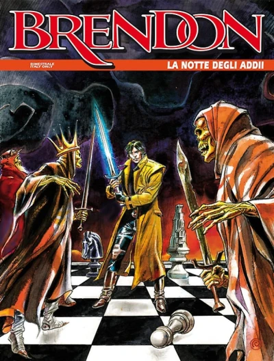 Cover of La notte degli addii