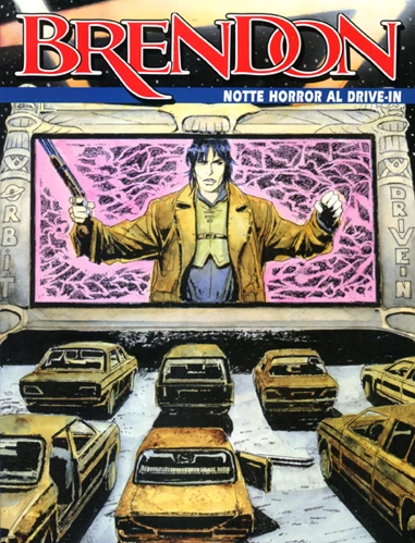 Cover of Notte horror al drive-in