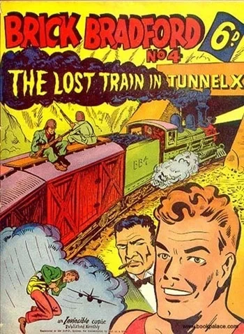 Cover of The Lost Train in Tunnel X