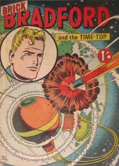 Cover of Brick Bradford and the Time-Top