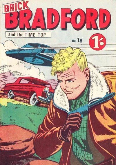 Cover of Brick Bradford and the Time Top