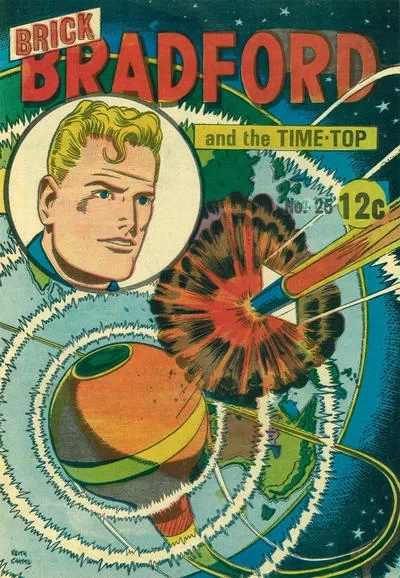 Cover of Brick Bradford and the Time-Top