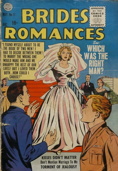 Cover of Don't Mention Marriage to Me; Which Was the Right Man?; Kisses Didn't Matter; Torment of Jealousy