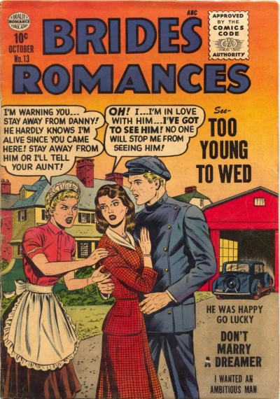 Cover of He Was Happy Go Lucky; Too Young to Wed; Don't Marry a Dreamer; I Wanted an Ambitious Man