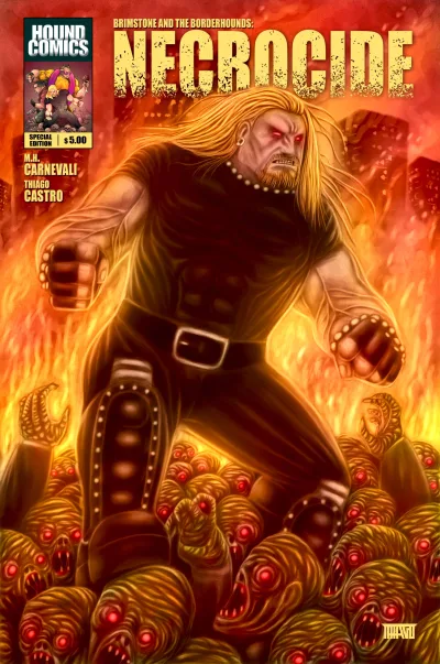 Cover of Brimstone and The Borderhounds: Another Cold Day Part Four