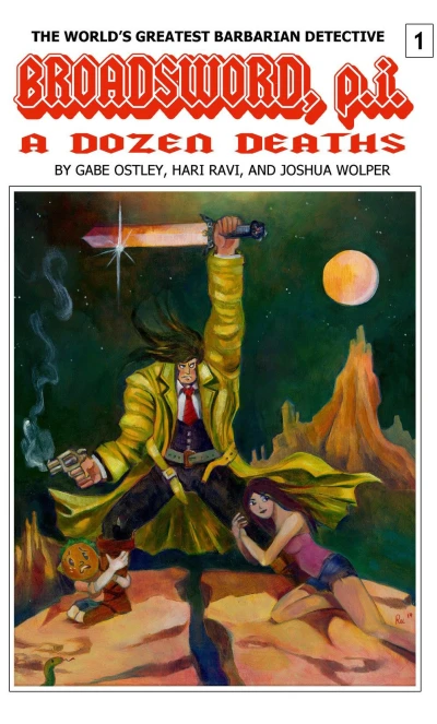 Cover of Book One: A Dozen Deaths