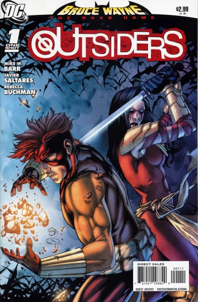 Cover of Bruce Wayne: The Road Home: Outsiders Vol 1 1