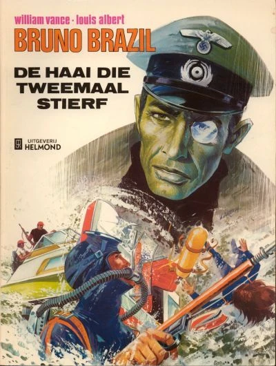 Cover of De haai die tweemaal stierf