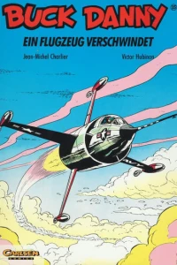 Ein Flugzeug verschwindet