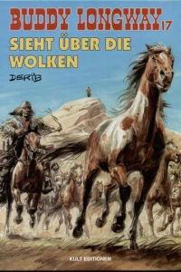 sieht über die Wolken