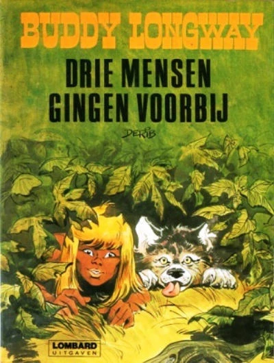 Cover of Drie mensen gingen voorbij