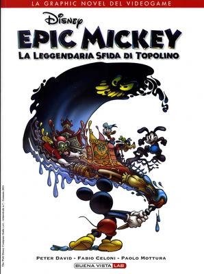 Cover of Epic Mickey - La leggendaria sfida di Topolino