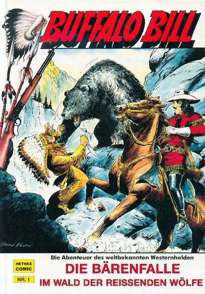 Cover of Die Bärenfalle ; Im Wald der reissenden Wölfe