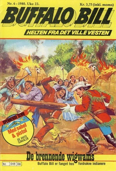 Cover of De brennende wigwams