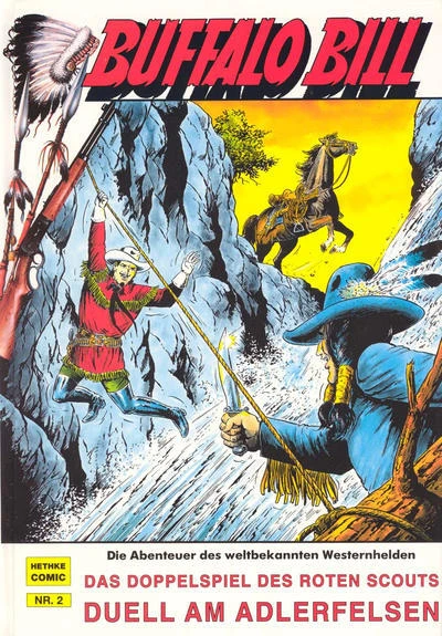 Cover of Das Doppelspiel des roten Scouts ; Duell am Adlerfelsen