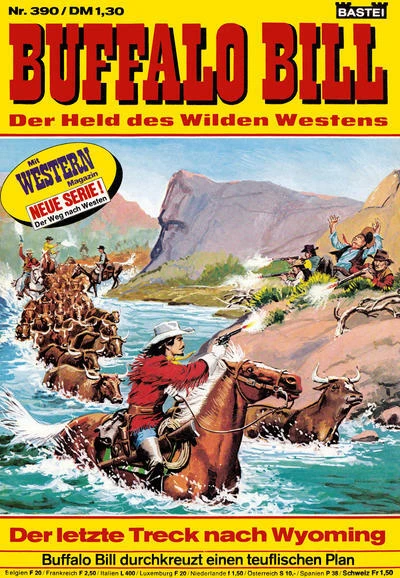 Cover of Der letzte Treck nach Wyoming
