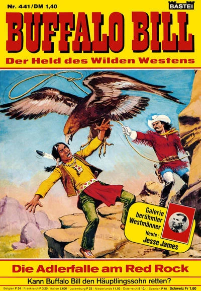 Cover of Die Adlerfalle am Red Rock