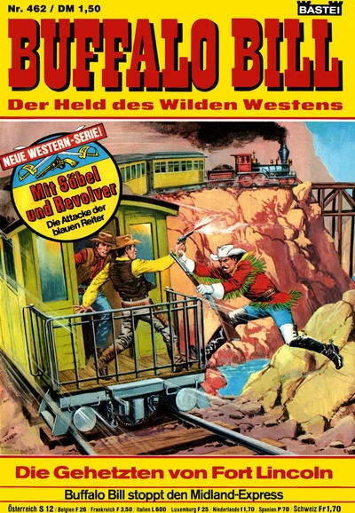 Cover of Die Gehetzten von Fort Lincoln