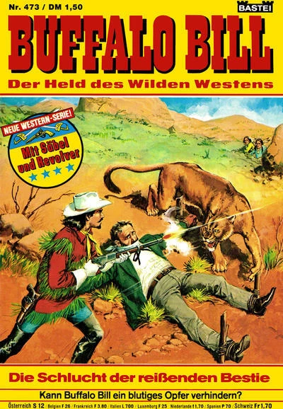 Cover of Die Schlucht der reißenden Bestie
