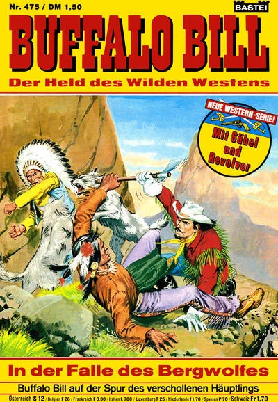 Cover of In der Falle des Bergwolfes