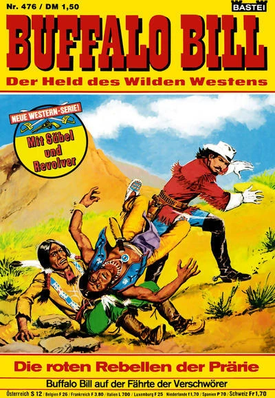 Cover of Die roten Rebellen der Prärie