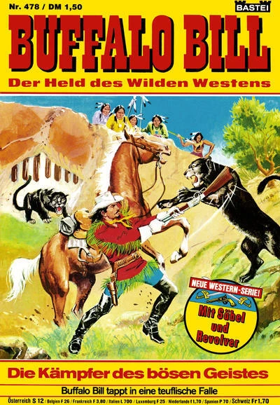Cover of Die Kämpfer des bösen Geistes