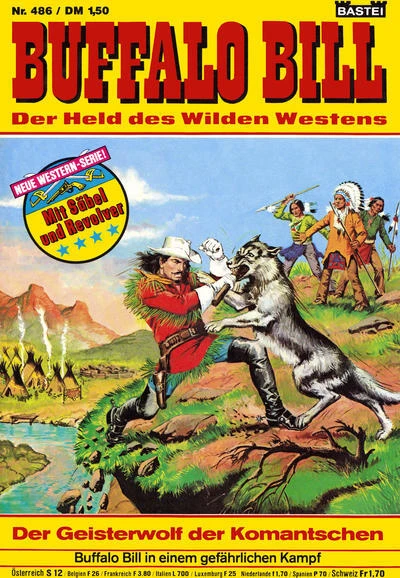 Cover of Der Geisterwolf der Komantschen