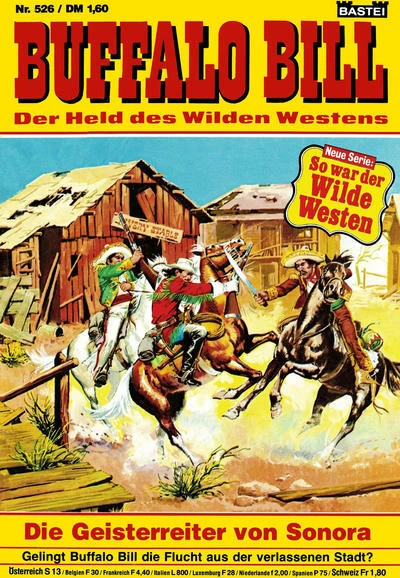 Cover of Die Geisterreiter von Sonora