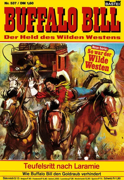 Cover of Teufelsritt nach Laramie