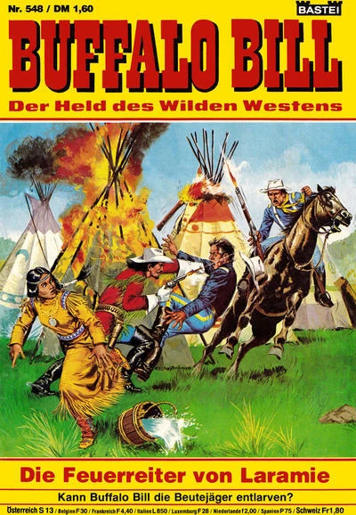 Cover of Die Feuerreiter von Laramie
