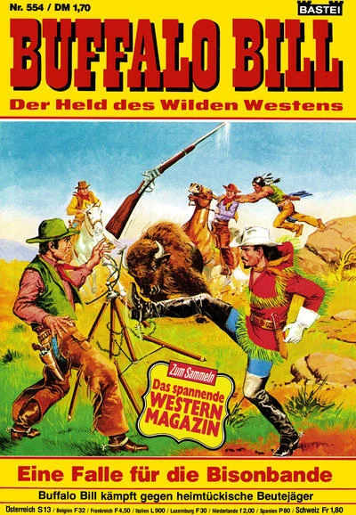 Cover of Eine Falle für die Bisonbande