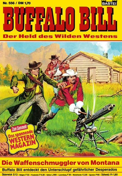 Cover of Die Waffenschmuggler von Montana