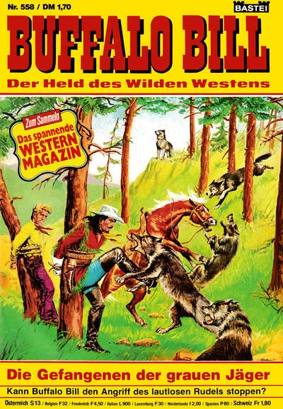 Cover of Die Gefangenen der grauen Jäger