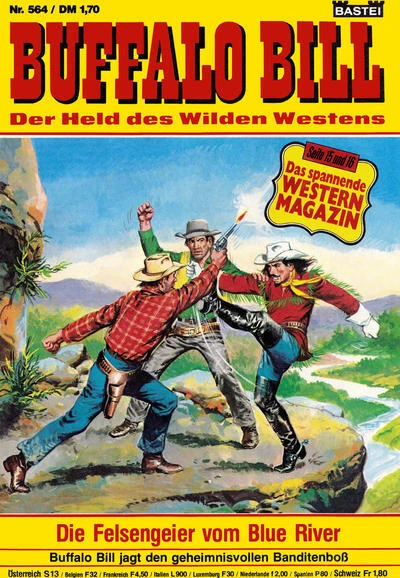 Cover of Die Felsengeier vom Blue River